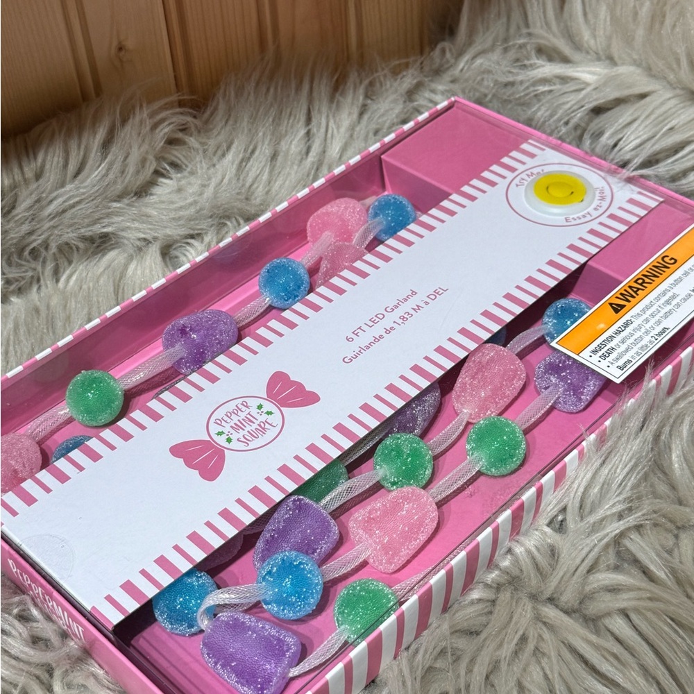 Gumdrop LED light up garland